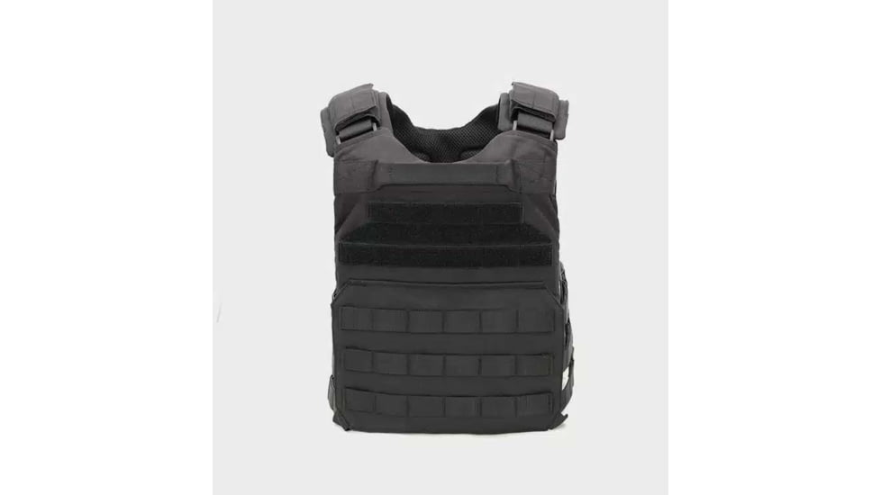 Ace Link Armor Recoil Plate Carrier, Black, One Size, B-PC-RC-BLK-1