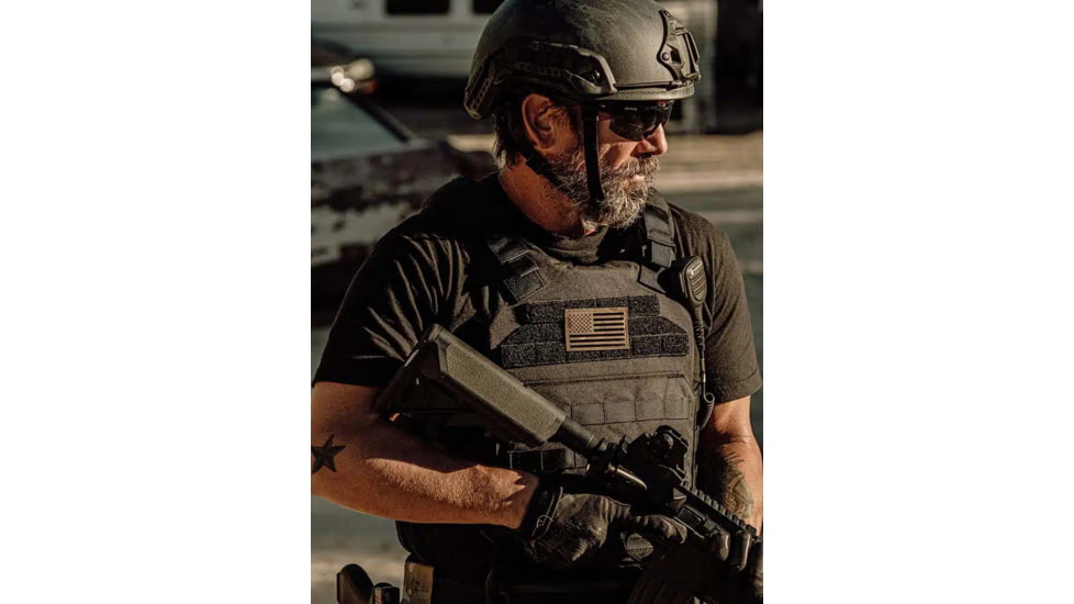 Ace Link Armor Recoil Plate Carrier, Black, One Size, B-PC-RC-BLK-1