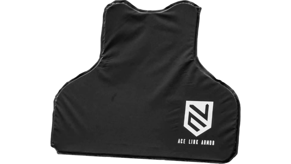 Ace Link Armor Soft Armor AL-001-5 IIIA + Antistab, Black, Large, Pair, A-SAP-A15-3AS1-3-L