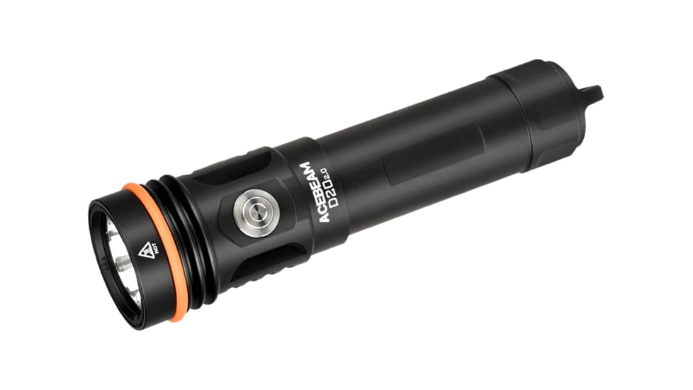 Acebeam D20 1 x 18650/ 21700 CREE XHP35 HD LED Dive Light, 2200 Lumens, Black, D20 2.0