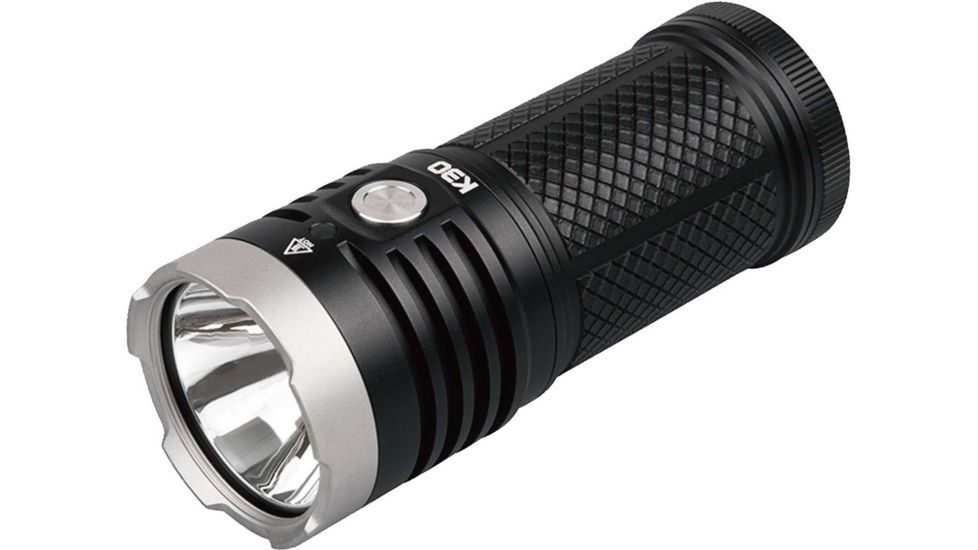 Acebeam K30 3 x 18650 CREE XHP70.2 LED Flashlight, 5200 Lumens, Black, K30-BLACK