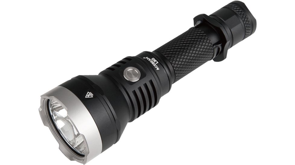 Acebeam L30 Gen II 1 x 21700/ 18650 CREE XHP70.2 LED Rechargeable Tactical Flashlight, 4000 Lumens, Black, L30-GEN-II