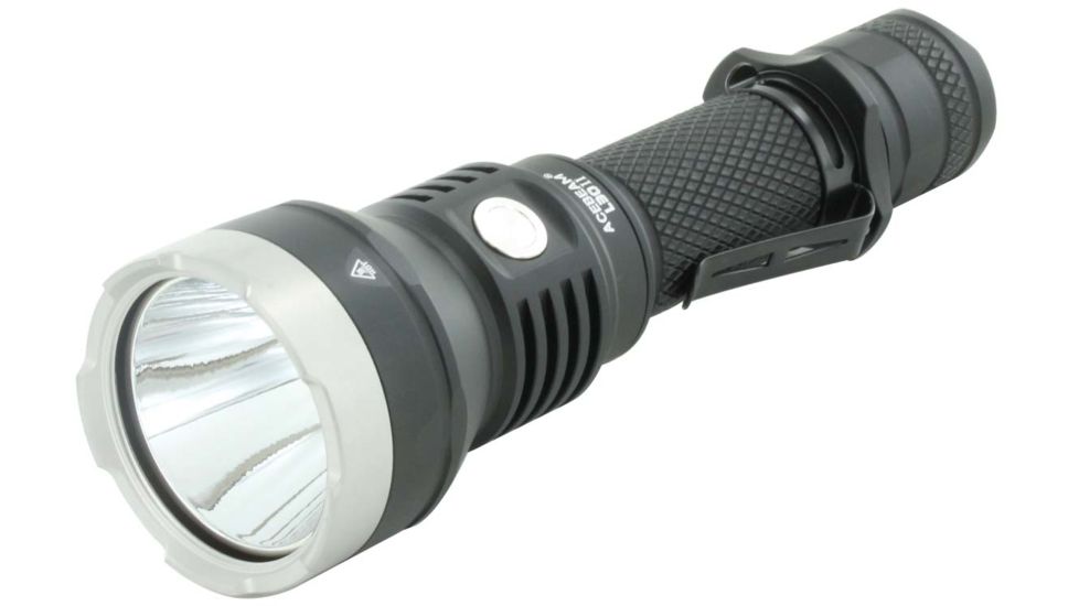 Acebeam L30 Gen II 1 x 21700/ 18650 CREE XHP70.2 LED Rechargeable Tactical Flashlight, 4000 Lumens, Neutral White, Black, L30-GEN-II-NW