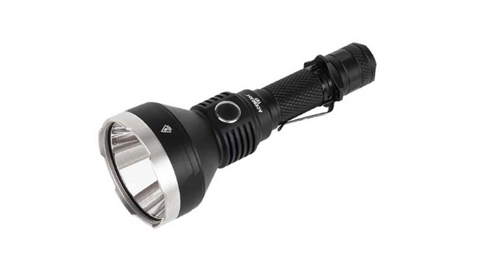 Acebeam T27 1 x 21700/ 18650/ 2 x CR123A CREE XHP35 LED Rechargeable Flashlight, 2500 Lumens, Black, T27