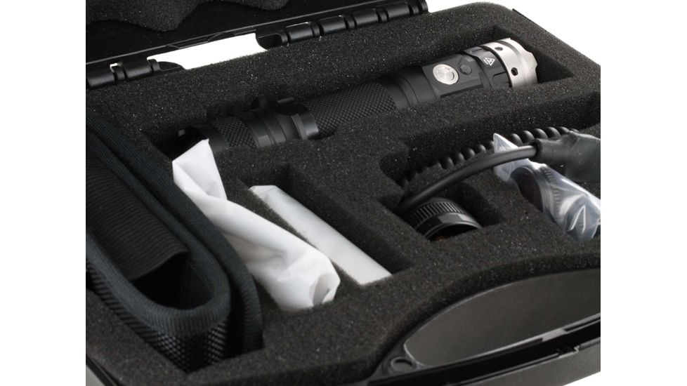 Acebeam T36 1 x 21700/ 18650 CREE XHP35 HI LED Rechargeable Flashlight, 2000 Lumens, Hunting Kit, Black, T36-H-KIT