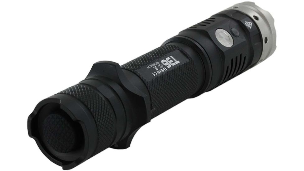 Acebeam T36 1 x 21700/ 18650 CREE XHP35 HI LED Rechargeable Flashlight, 2000 Lumens, Hunting Kit, Black, T36-H-KIT