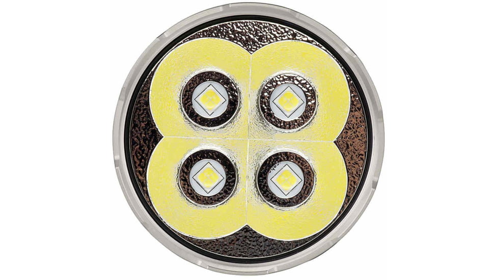 Acebeam X45 4 x 18650 4 x CREE XHP70.2 LED Flashlight, 18000 Lumens, Black, X45