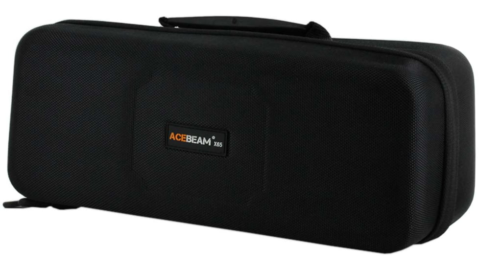 Acebeam X65 1 x Built-In Battery Pack 5 x CREE XHP35 LED Flashlight, 12000 Lumens, Black, X65