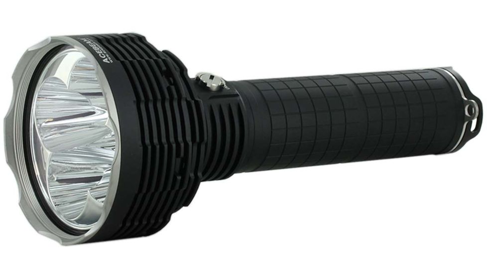 Acebeam X65 1 x Built-In Battery Pack 5 x CREE XHP35 LED Flashlight, 12000 Lumens, Black, X65