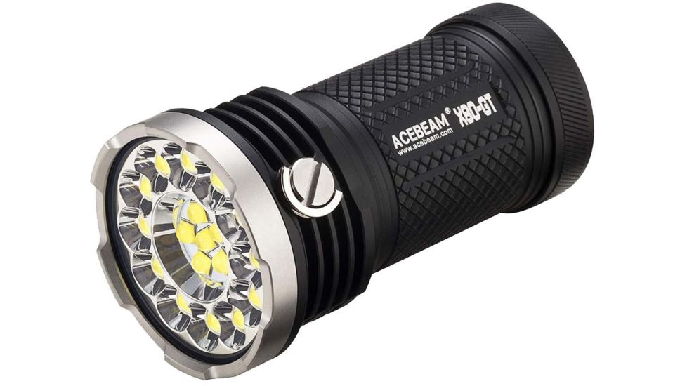 Acebeam X80 GT 4 x 18650 18 x CREE XHP50.2 LED Flashlight, 32500 Lumens, Black, X80-GT