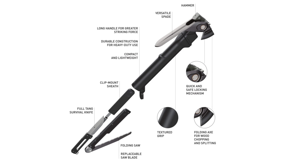 Aclim8 COMBAR Pro Multi-Tool, Black, FG-007