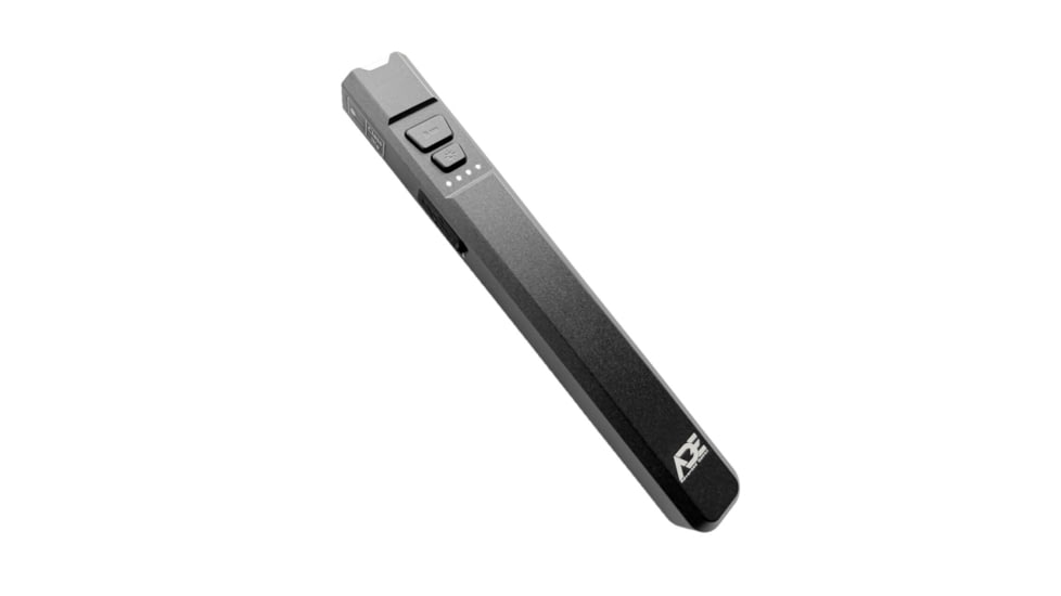 ADE Advanced Optics Pro USB-C Rechargeable Battery 1000 Lumens LED EDC Flat Flashlight, Gunmetal Gray, F504 Gunmetal Grey