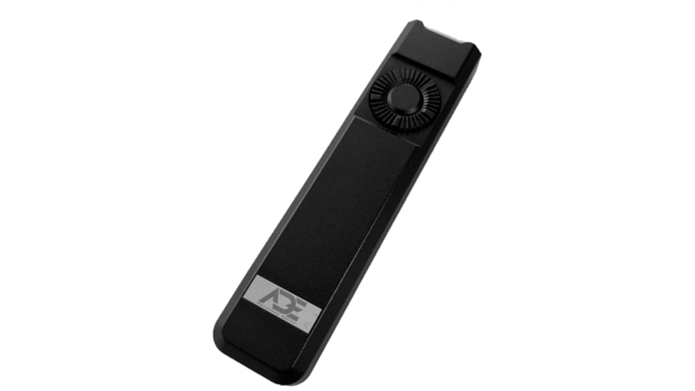 ADE Advanced Optics USB-C Rechargeable Battery 1000 Lumens LED Pocket EDC Flashlight, Black, F502 Black