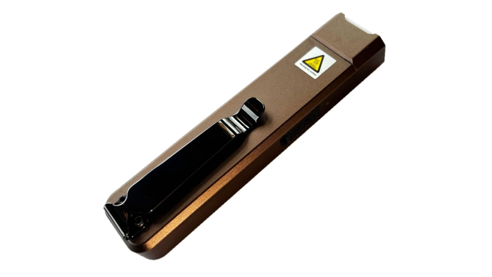 ADE Advanced Optics USB-C Rechargeable Battery 1000 Lumens LED Pocket EDC Flashlight, Coyote Brown, F502 Coyote Brown
