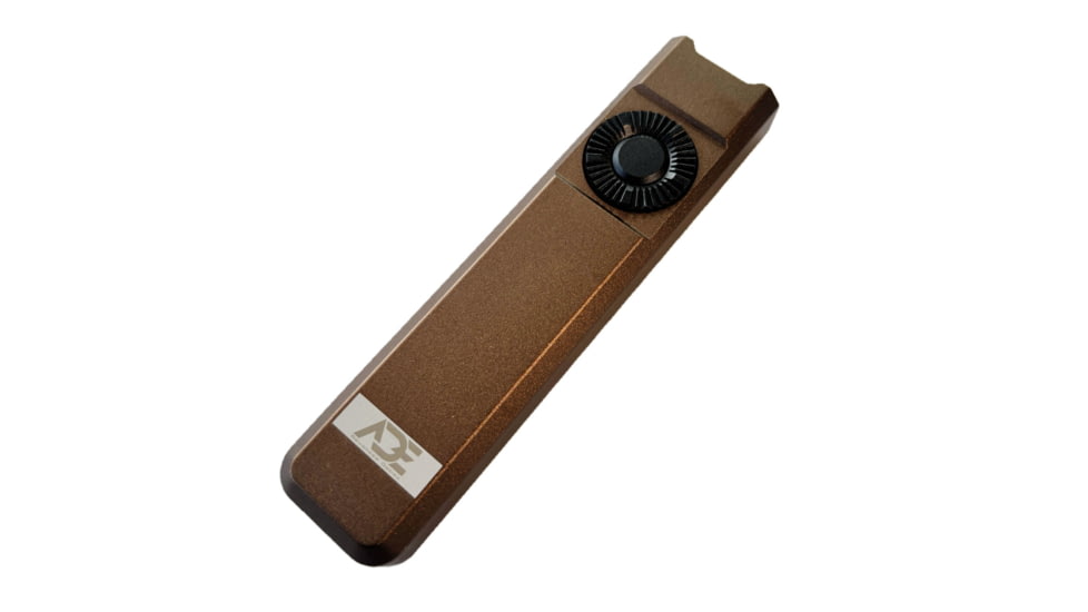 ADE Advanced Optics USB-C Rechargeable Battery 1000 Lumens LED Pocket EDC Flashlight, Coyote Brown, F502 Coyote Brown
