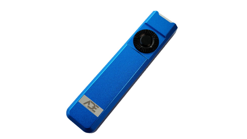 ADE Advanced Optics USB-C Rechargeable Battery 1000 Lumens LED Pocket EDC Flashlight, Royal Blue, F502 Royal Blue