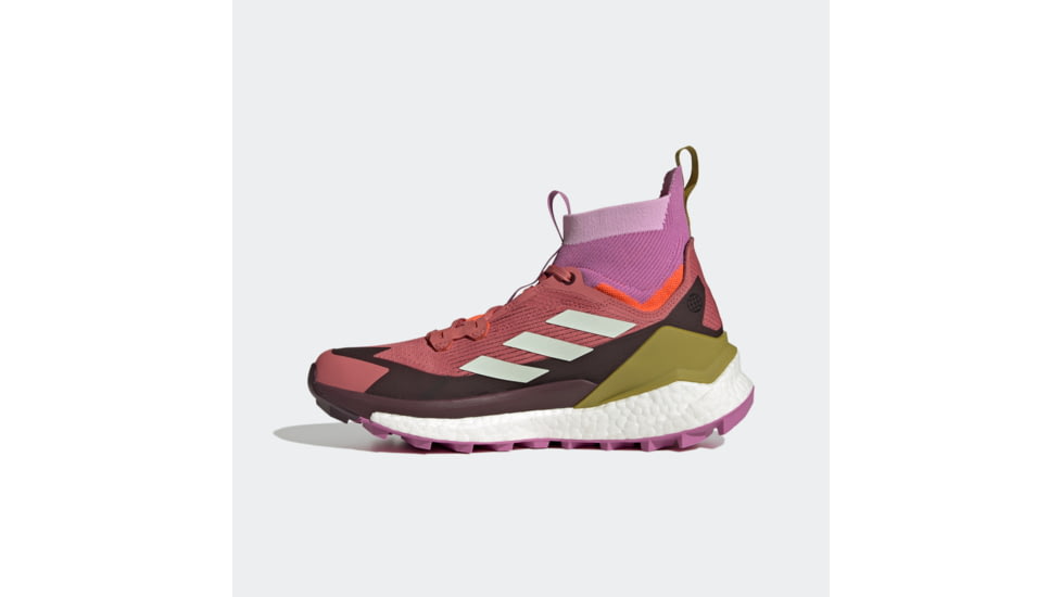 Adidas Terrex Free Hiker 2 Shoes - Women's, Wonder Red/Linen Green/Pulse Lilac, 6.5, GZ0685-6-5