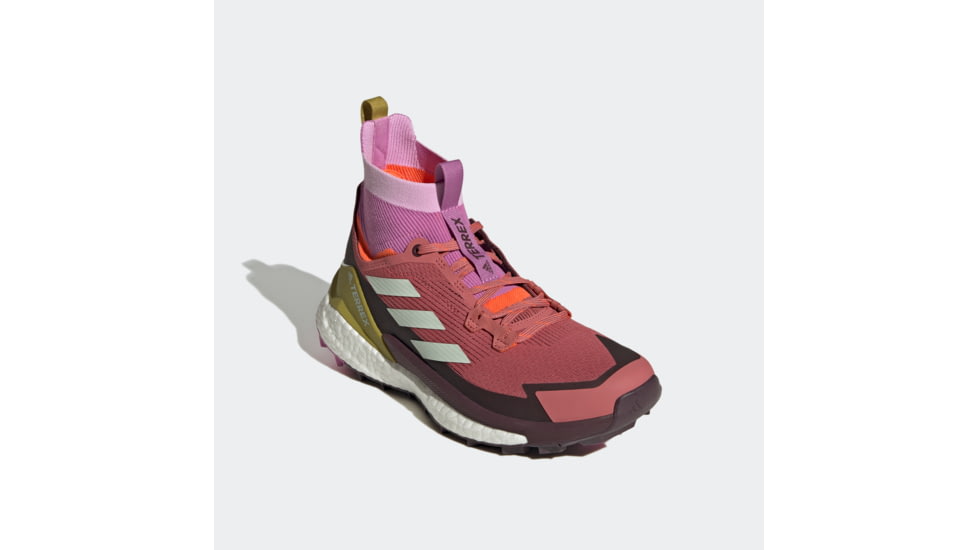 Adidas Terrex Free Hiker 2 Shoes - Women's, Wonder Red/Linen Green/Pulse Lilac, 6.5, GZ0685-6-5