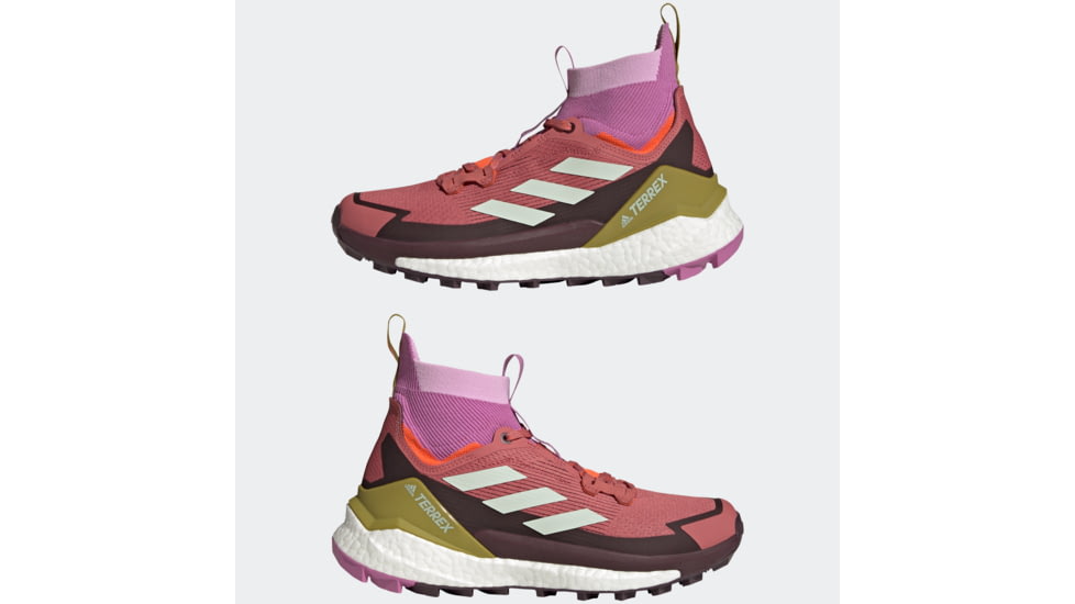 Adidas Terrex Free Hiker 2 Shoes - Women's, Wonder Red/Linen Green/Pulse Lilac, 6.5, GZ0685-6-5