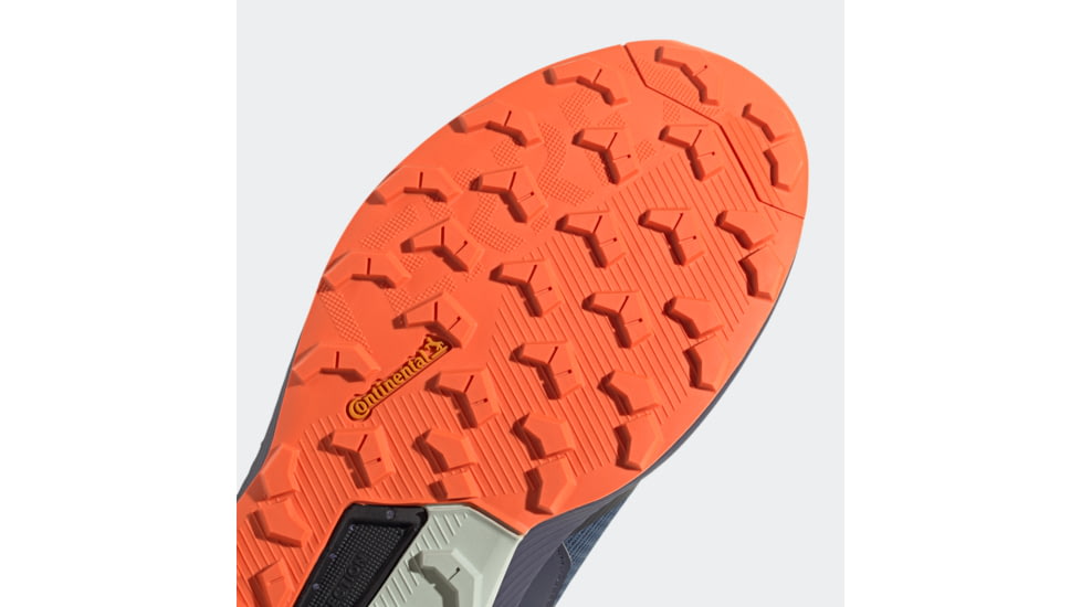 Adidas Terrex Trailrider Shoes - Men's, Wonder Steel/Magic Grey Met/Impact Orange, 11.5, GW5535-11-5