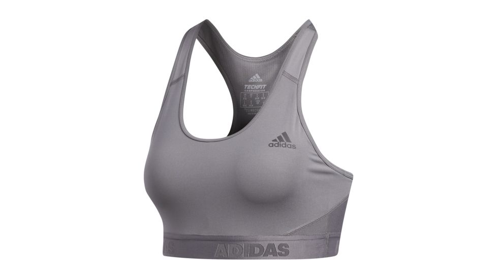 Adidas Terrex AlphaSkin Women's Sport Bra, Grey Four, Extra Small, CE0778-XS
