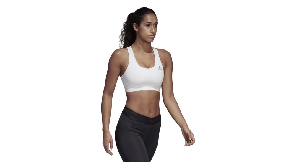 Adidas Terrex AlphaSkin Women's Sport Bra, White, Large, CE0786-L