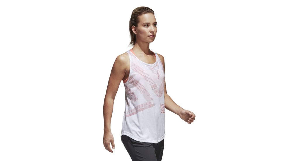 Adidas Terrex Ampli Women's Tank, White, Large, CD3267-L