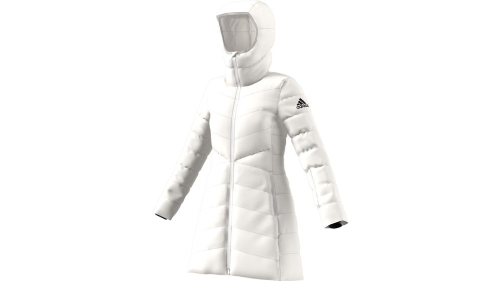 Adidas Terrex Demo, Climawarm Nuvic Jacket - Women's, Core White, Small, DZ1502-S-DEMO