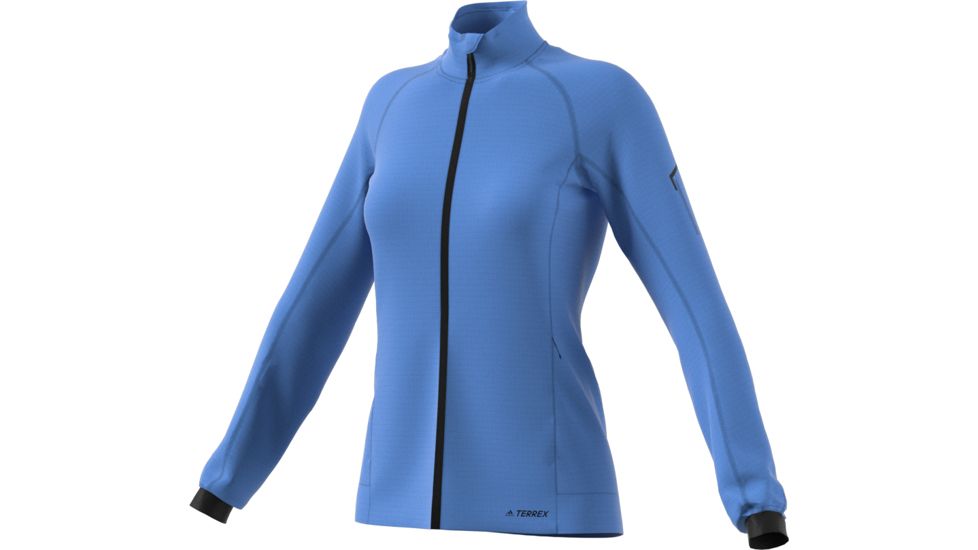 Adidas Terrex Demo, Stockhorn Fleece Jacket II - Women's, Real Blue, Small, DZ0767-S-DEMO