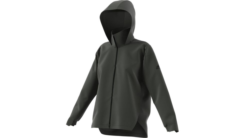 Adidas Terrex Demo, Urban Climaproof Rain Jacket - Women's, Legend Earth, Small, DZ1494-S-DEMO