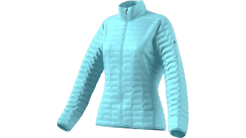 Adidas Terrex Flyloft Jacket - Women's-Clear Aqua-Small
