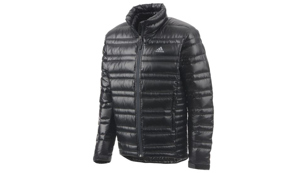 Adidas Terrex Hiking/Trekking Light Down Jacket - Men's-Black-Small