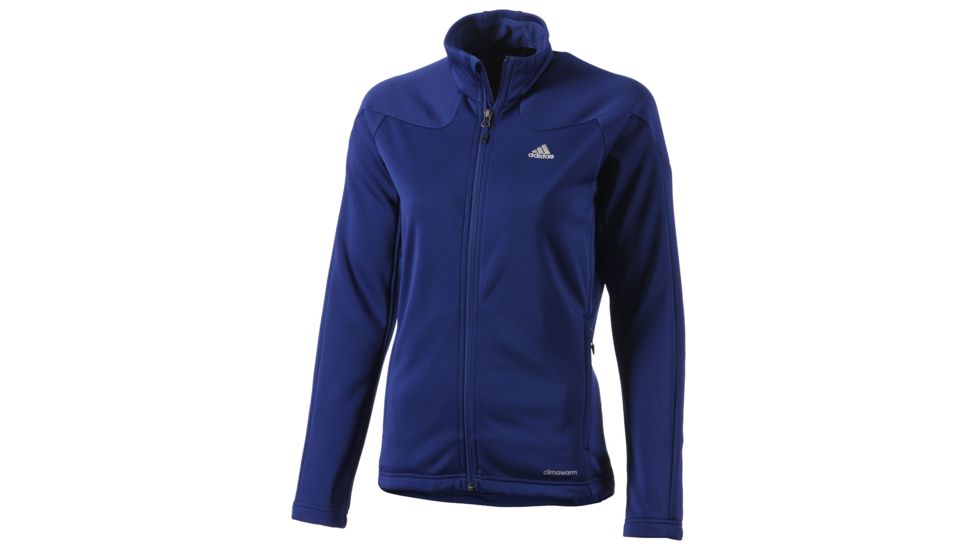 Adidas Terrex Hiking/Trekking One Sided Fleece Jacket - Women's-Hero Ink-X-Small