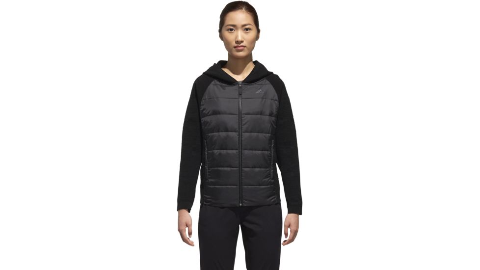 Adidas Terrex Hybrid Hoodie - Womens, Black, Small, DM1956-S