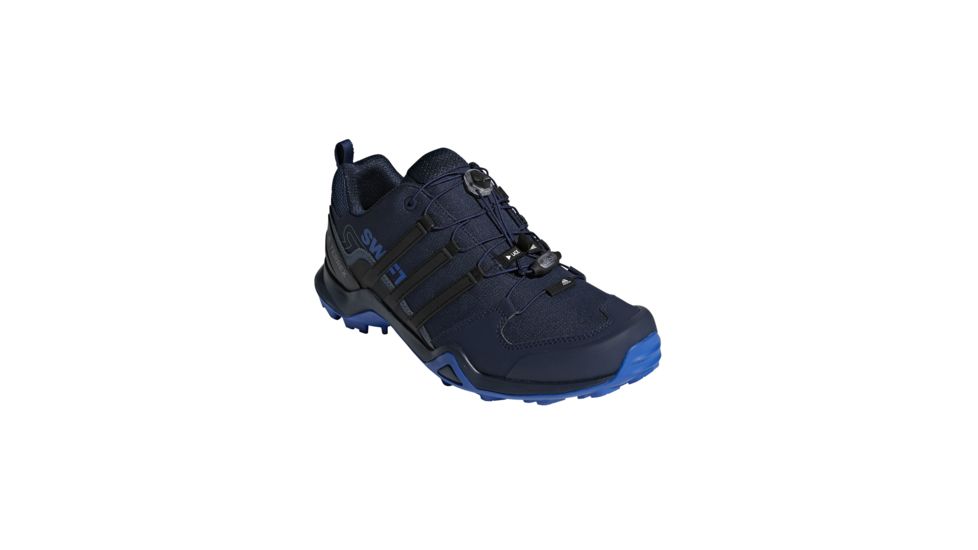 Adidas Terrex Swift R2 Mid GTX Hiking Shoes - Men's, Blue Beauty/Black/Grey one, 10 US, CQ1876-10