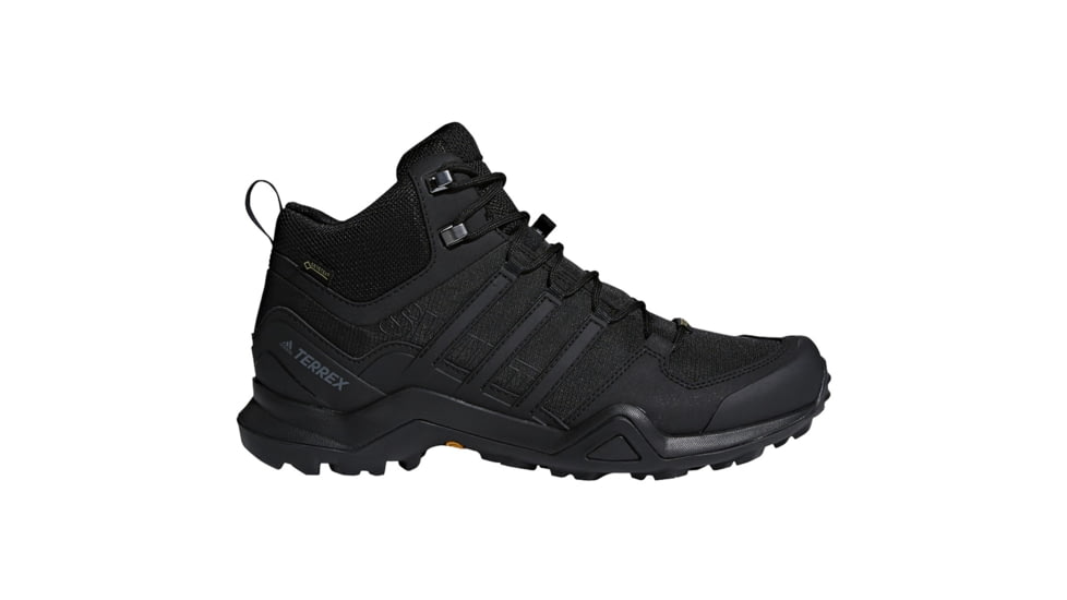 Adidas Terrex Swift R2 Mid GTX Hiking Shoes - Men's, Black/Black/Black, 15 US, CM7500-15