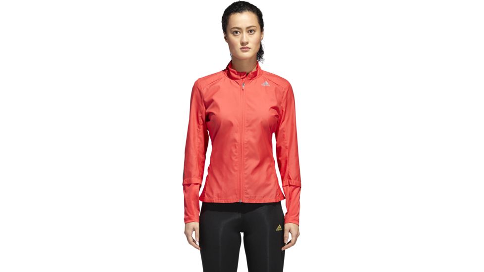 Adidas Terrex Response Women's Wind Jacket, Real Coral, Large, CF1020-L