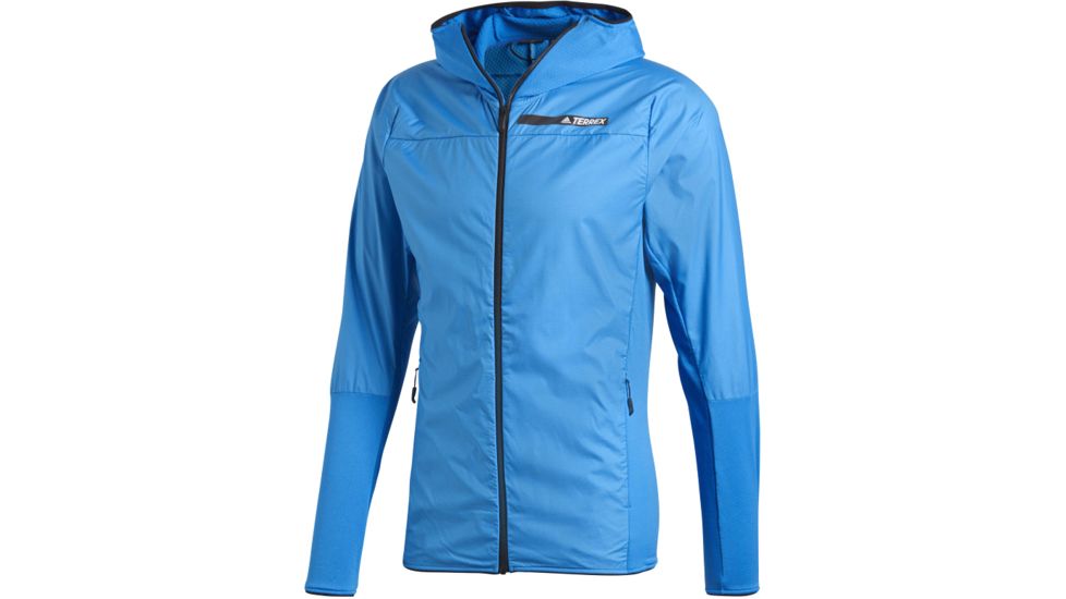 Adidas Terrex Skyclimb Fleece Jacket - Mens, Shock Blue, Extra Large, CY8326-XL
