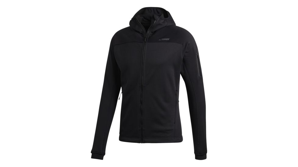 Adidas Terrex Stockhorn Fleece Hoodie II - Men's, Black, CY8702-DEMO