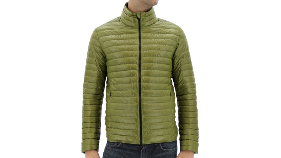 Adidas Terrex Super Light Weight Down Jacket - Men's-Olive Cargo-Medium