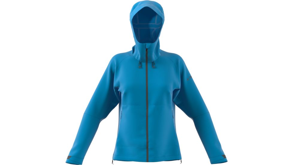 Adidas Terrex Swift Jacket - Women's, Shock Cyan, DT4175-DEMO