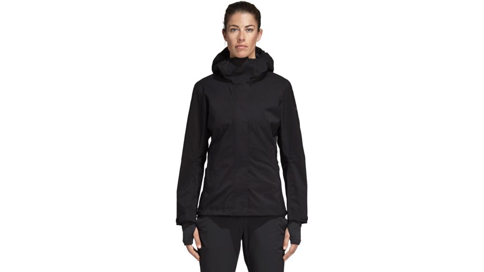 Adidas Terrex Swift Parley 2-Layer Jacket - Women's, Black, Extra Small, CY8888-XS