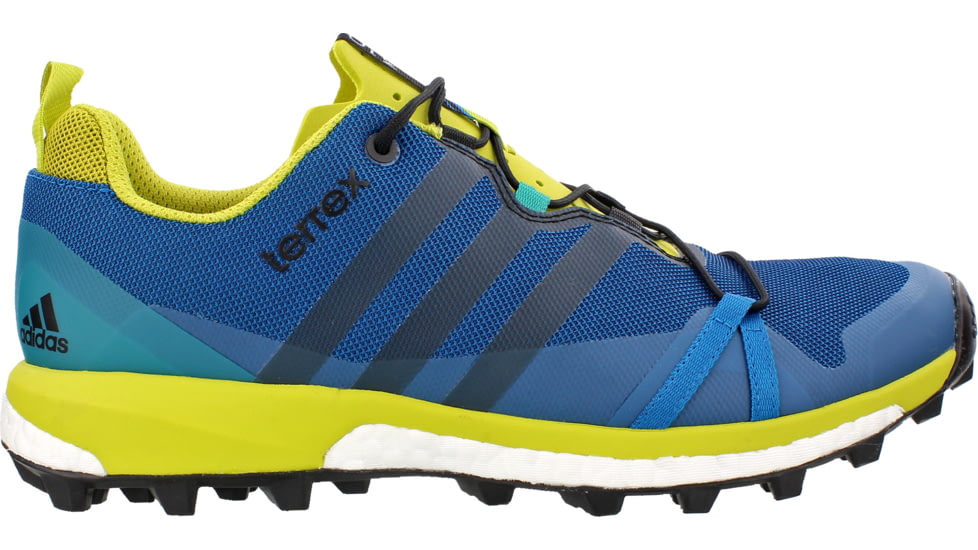 Adidas Terrex Agravic Trail Running Shoe - Men's, Steel/Black/Blue, Medium, 14