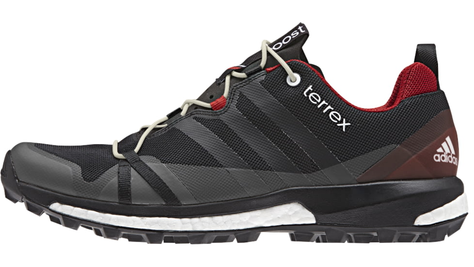 Adidas Terrex Agravic Trail Running Shoe - Men's, Grey/Black/Red, Medium, 9.5