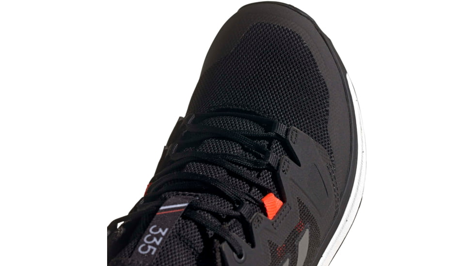 Adidas Terrex Agravic Trail Running Shoes - Men's, Core Black/Grey Four/Solar Red, 12, FX6859-001-12
