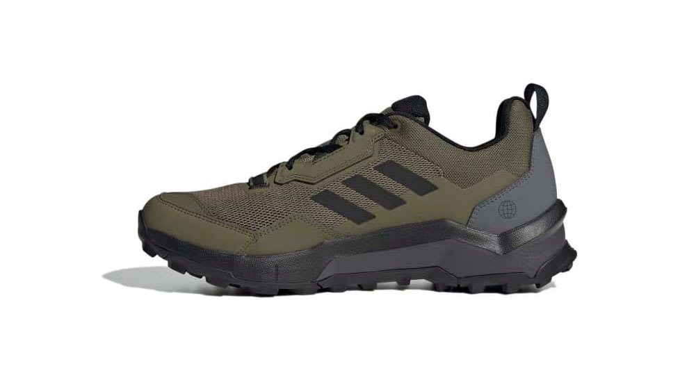 Adidas Terrex Ax4 Hiking Shoes - Men's, Focus Olive/Core Black/Grey Six, 15, GY5077-15