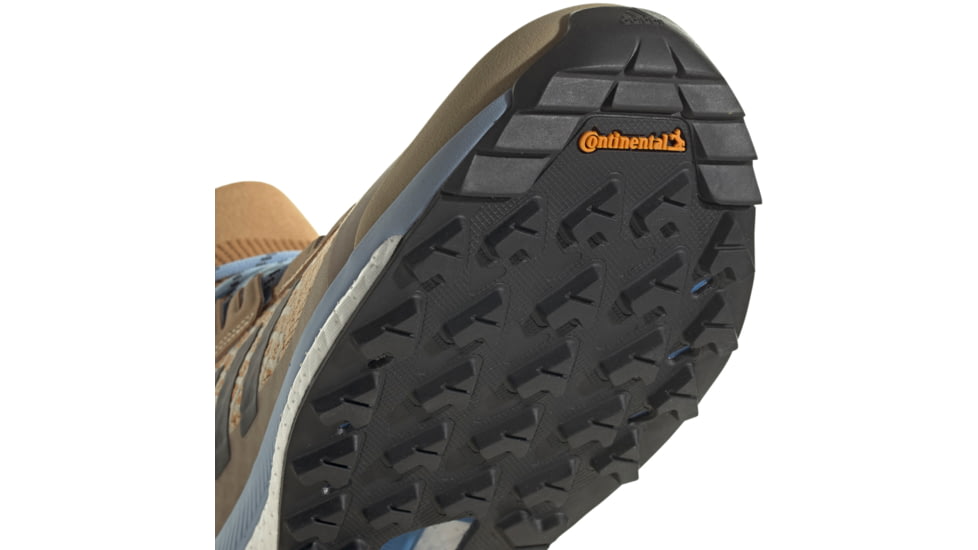 Adidas Terrex Free Hiker Primeblue Hiking Shoes - Women's, Beige Tone/Core Black/Ambient Sky, 9.5, FZ2970-9.5