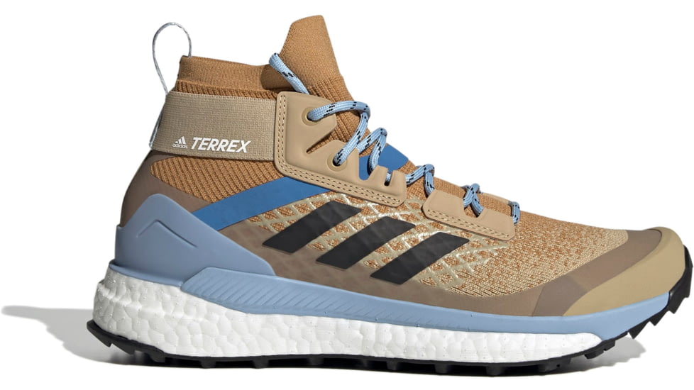 Adidas Terrex Free Hiker Primeblue Hiking Shoes - Women's, Beige Tone/Core Black/Ambient Sky, 9.5, FZ2970-9.5