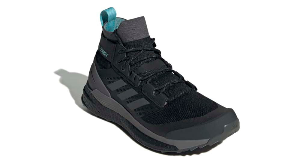 Adidas Terrex Free Hiker Primeblue Hiking Shoes - Women's, Core Black/Grey Five/Mint Ton, 7.5, GW2806-7.5