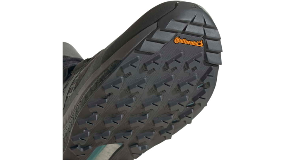 Adidas Terrex Free Hiker Primeblue Hiking Shoes - Women's, Core Black/Grey Five/Mint Ton, 7.5, GW2806-7.5